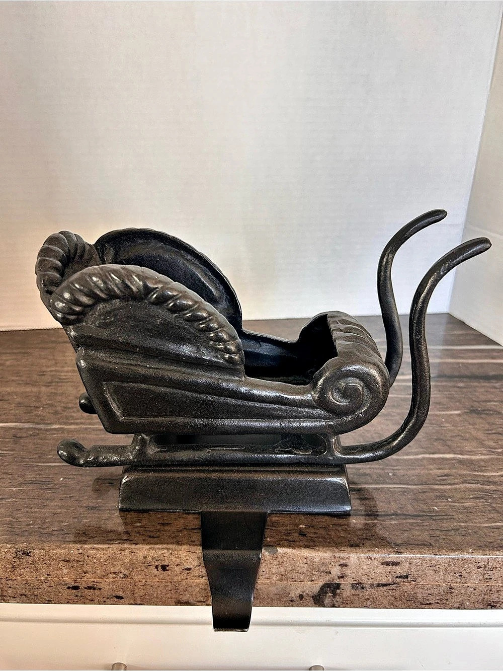 Pottery Barn Santa’s Sleigh Stocking Holder